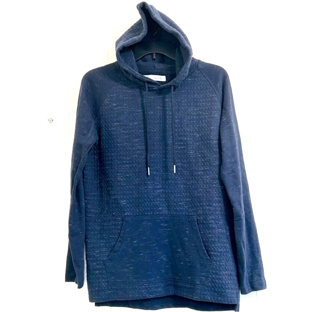 BKE Sweater Men Hoodie Size M Casual Navy Blue Long Sleeves Sweater Long Sleeve